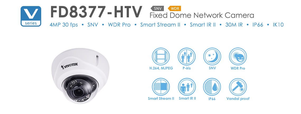 Fixed Dome Network Camera Fd8377-htv