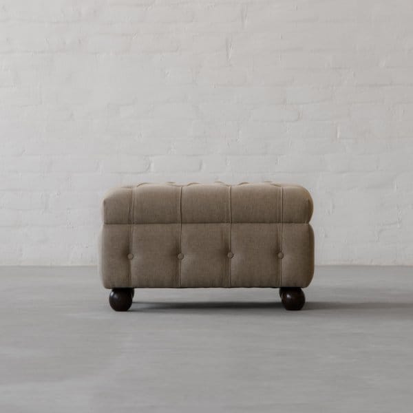 Chesterfield Fabric Ottoman-4