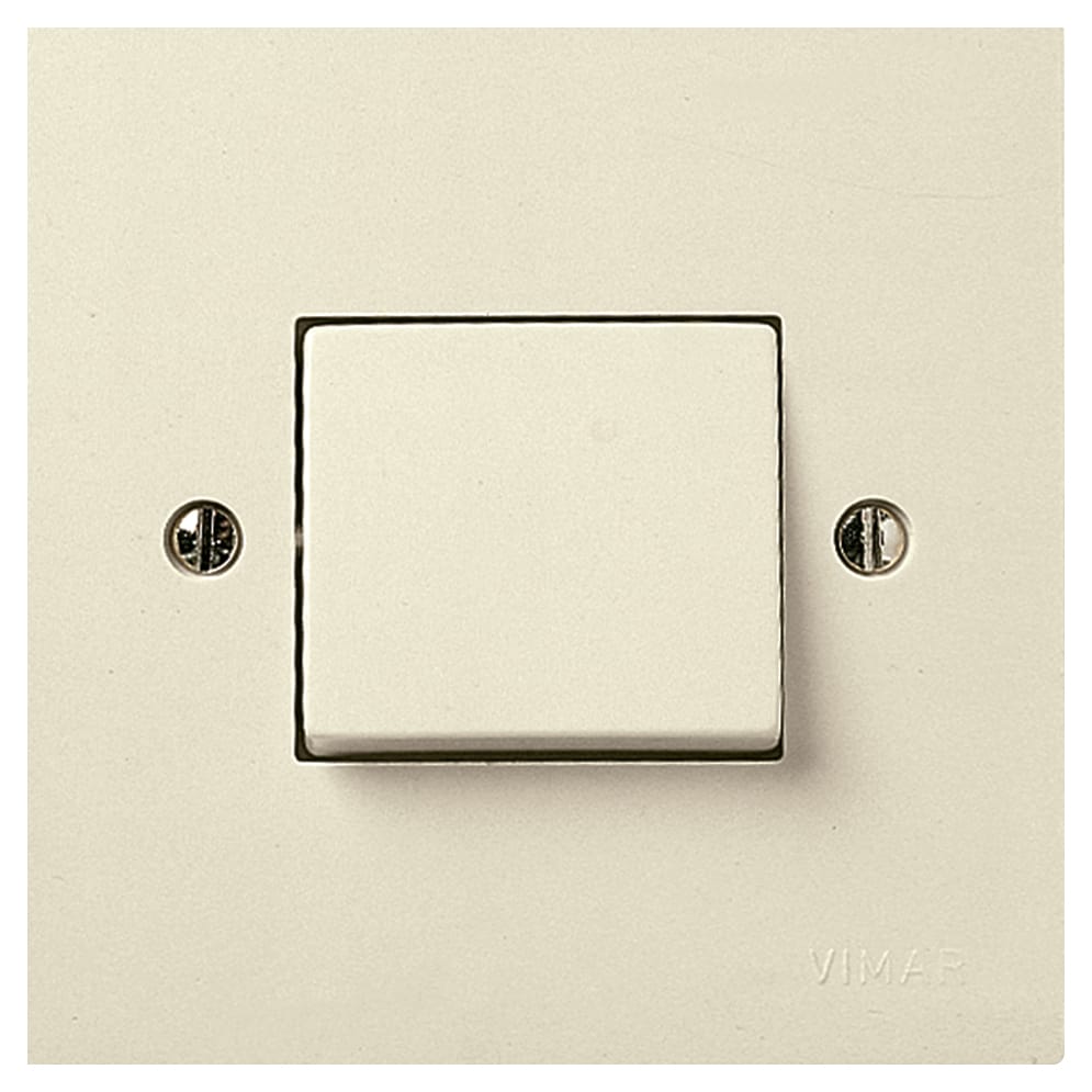 1P 10AX 1-way switch ivory