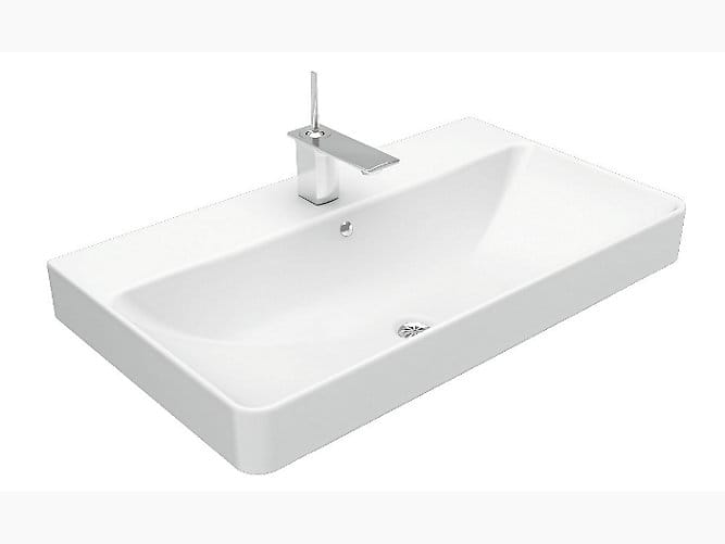 Forefront Vanity top with single faucet hole