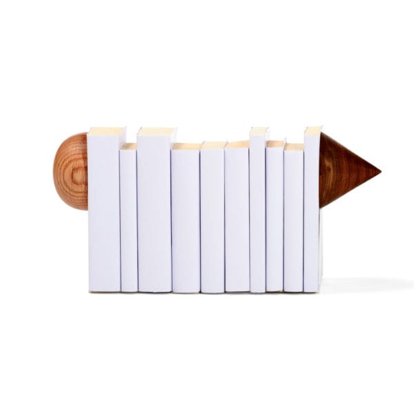 TIK-TAC WHITE BOOKEND