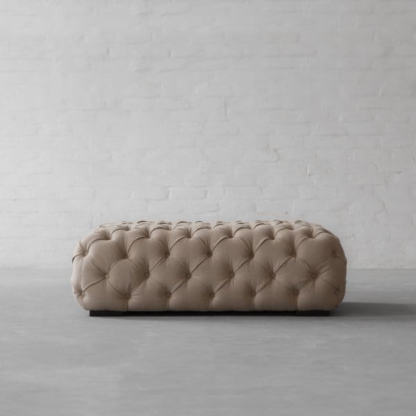 Birmingham Tufted Fabric Coffee table Cum Ottoman-2