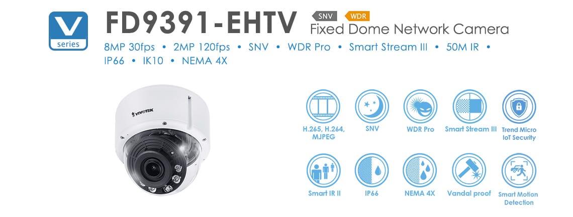 Fixed Dome Network Camera Fd9391-ehtv