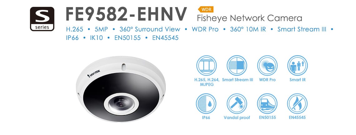 Fisheye Network Camera Fe9582-ehnv