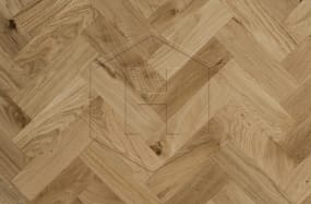 HW066 Gold Leaf European Oak Herringbone Rustic Grade 70mm x 230mm Solid Wood Flooring