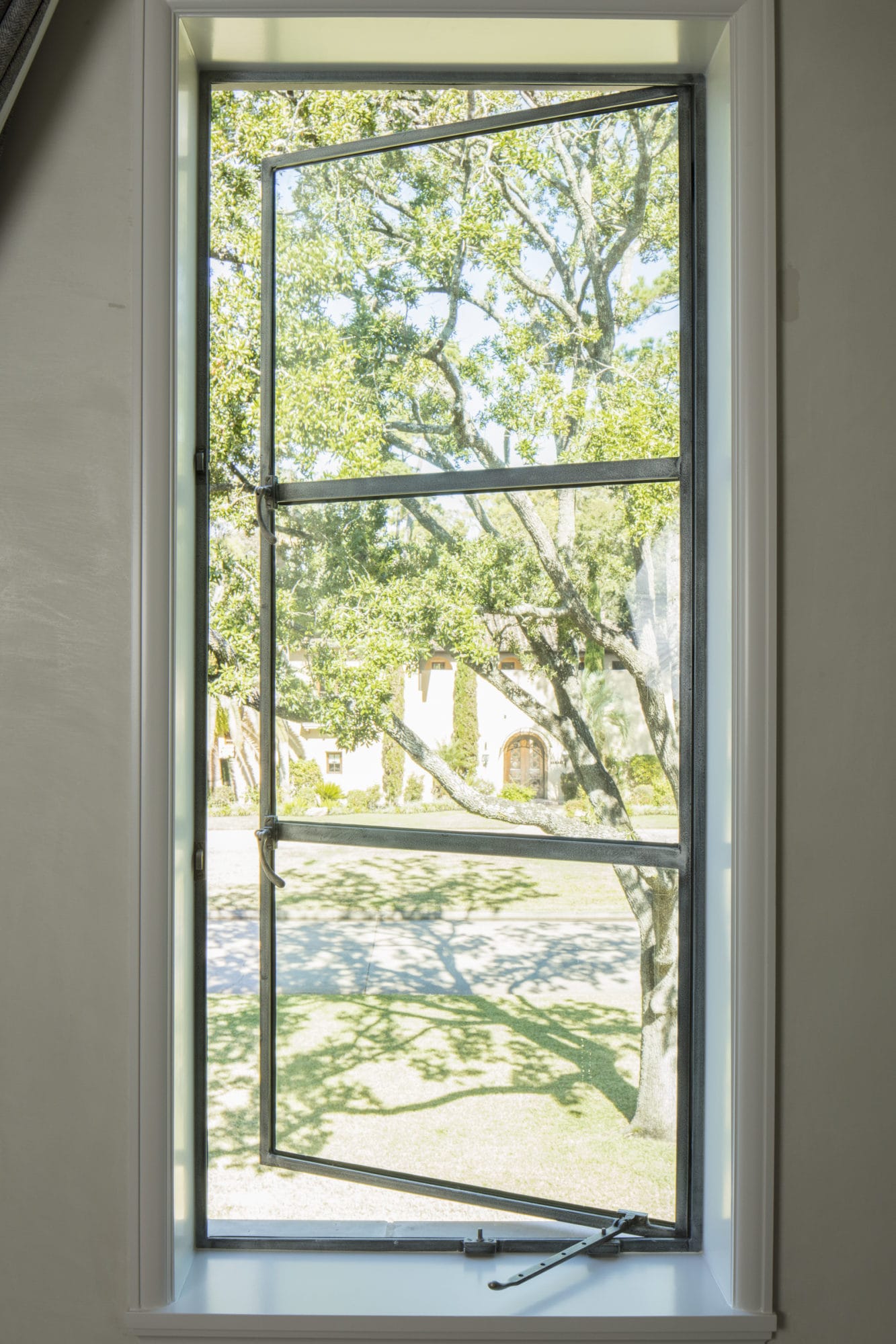 Single Out-Swing Casement with Single Fixed Window