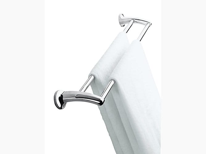 Eolia 610mm double towel bar