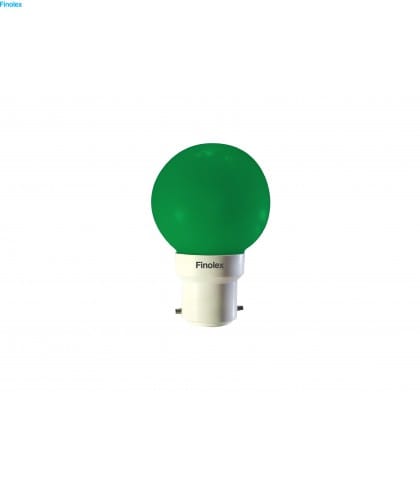 PACK OF 10 FINO LED BULB 0.5W GREEN B22