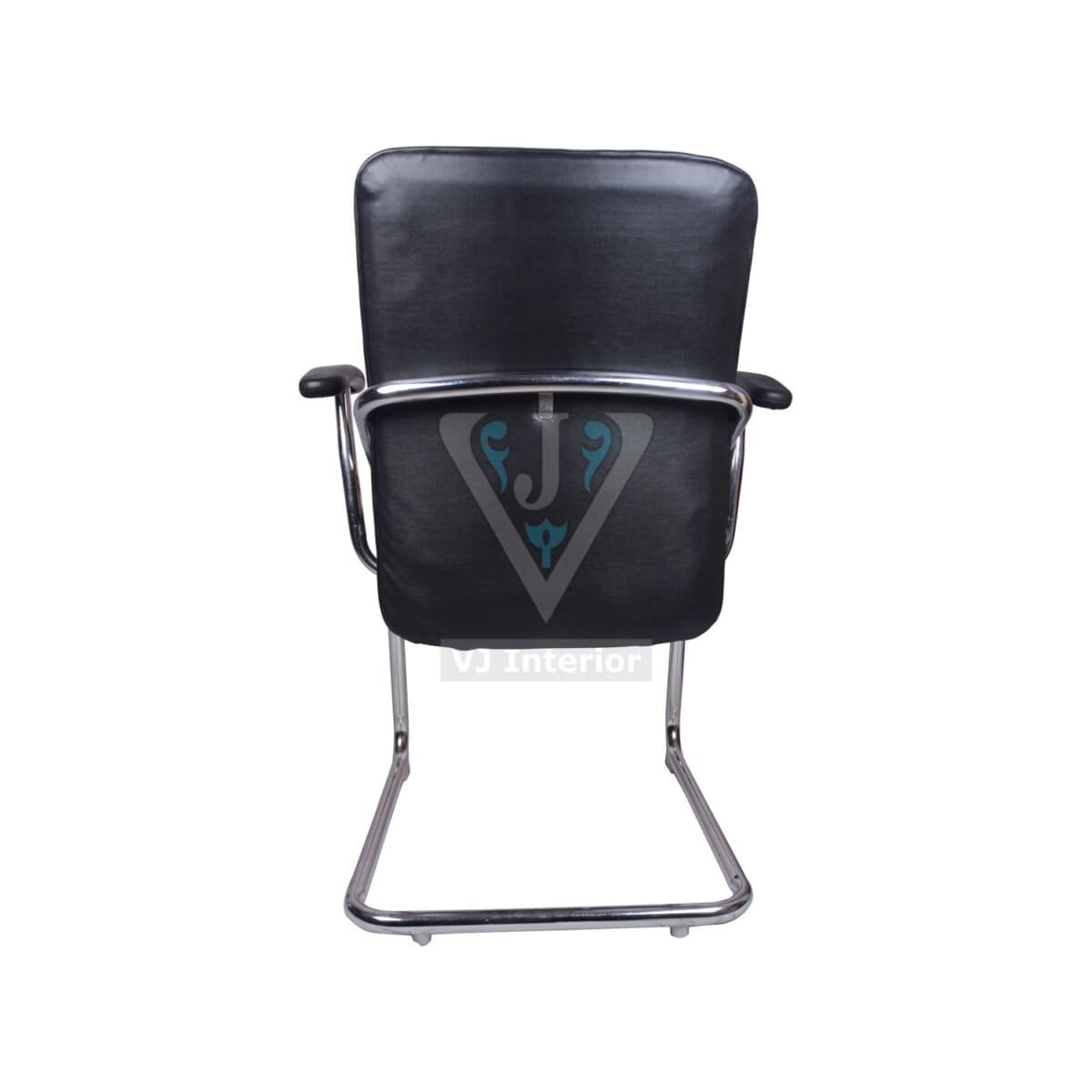 The Invitado Mid Back Guest Chair Black