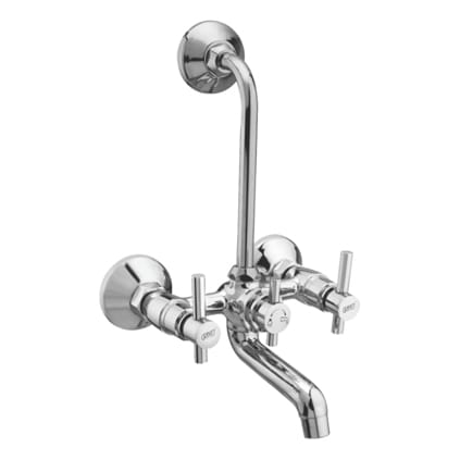 Loret Wall Mixer Telephonic with Bend