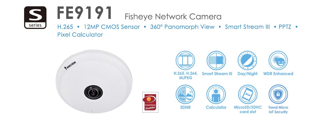 Fisheye Network Camera Fe9191