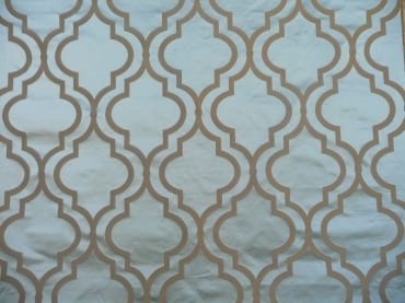 Geometric Lampass Ivory/White-57607