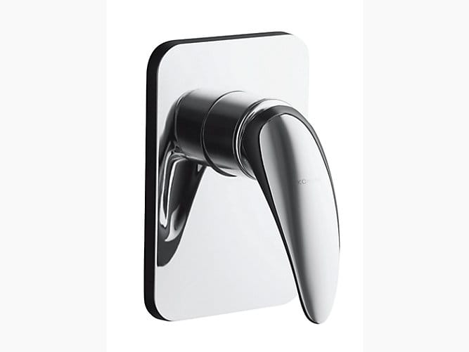 Eolia Recessed shower faucet trim with lever handle
