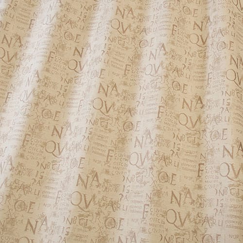 Calligraphy Fabric Natural