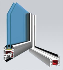 AD50 Casement Window (Outwards Opening) System