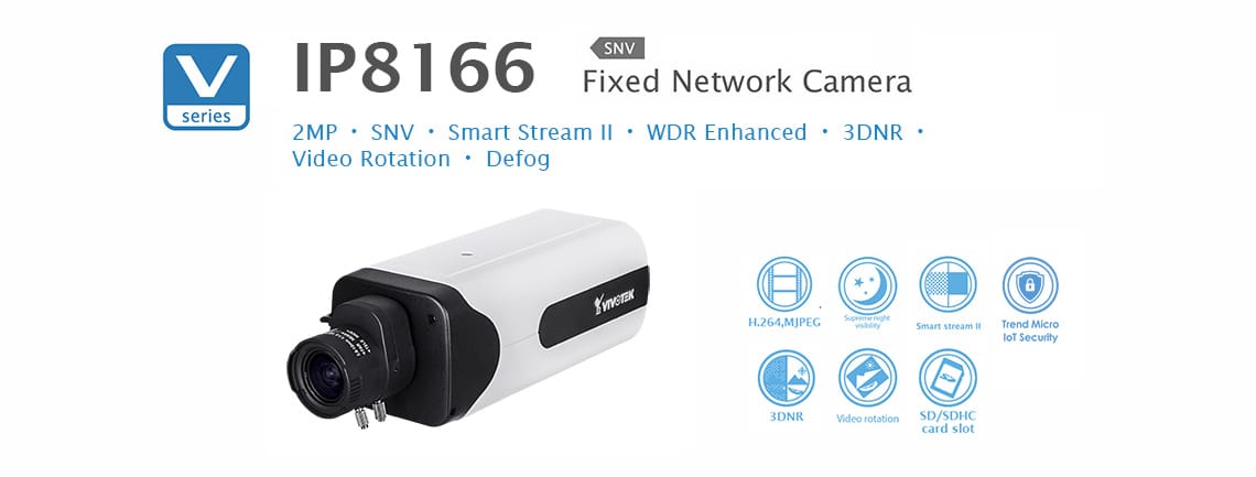 Box Cameras Ip8166