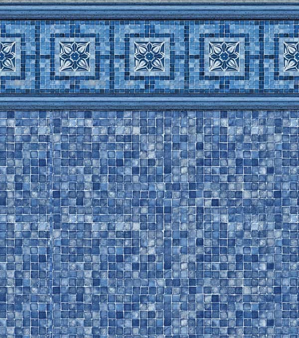 Vintage Mosaic / Blue Mosaic