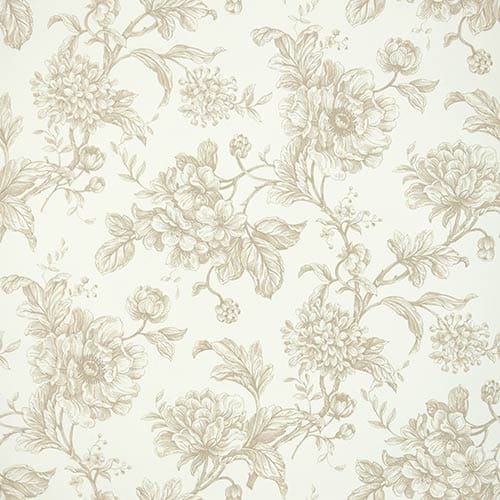 Aquitaine Wallpaper Ivory