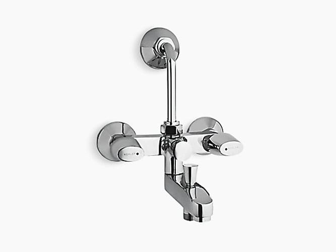 Sirocco Exposed bath and shower faucet with diverter for showerhead and handshower
