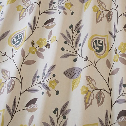 Adara Printed Fabric Chartreuse