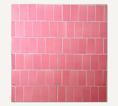 Ceramic Mosaic Paving Pink