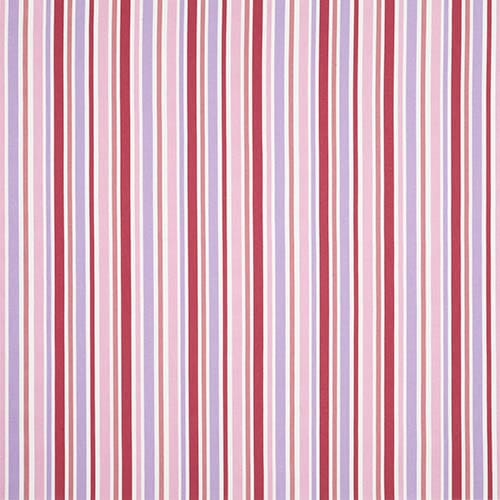 Candy Stripe Fabric Pink