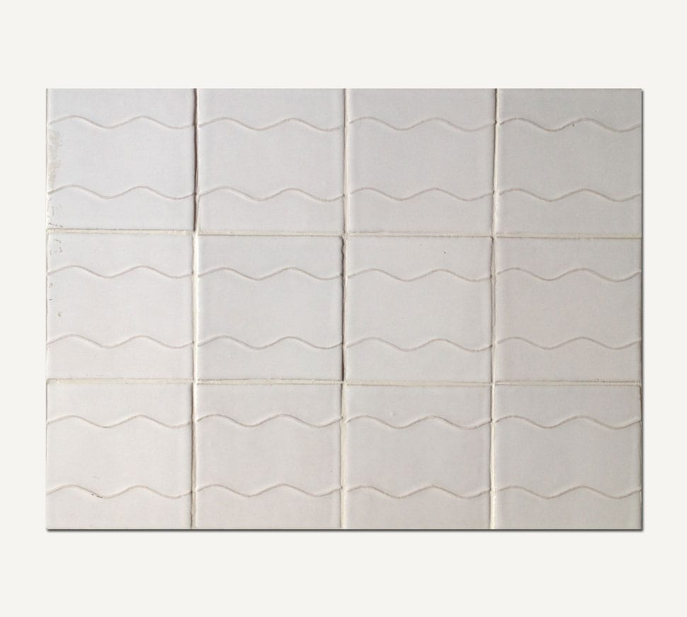 Azul Series Wave Handmade Tile