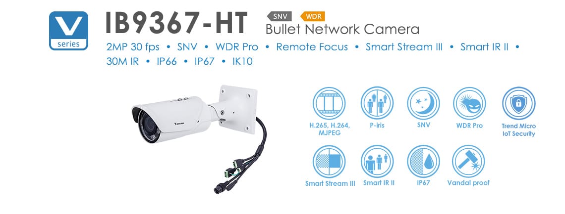 Bullet Network Camera Ib9367-ht