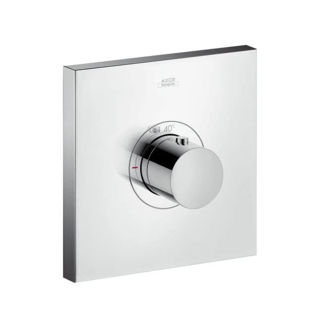 Showerselect Square Thermostatic Mixer Highflow For Concealed Installation