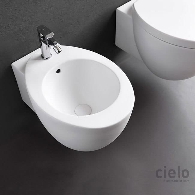 Reverse Shape Wall Hung One Hole Bidet Colored Talco