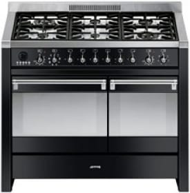 A2BL-8 Cooker, 100x60 Cm, Opera, Black, Gas Hobs, Energy Rating Ab