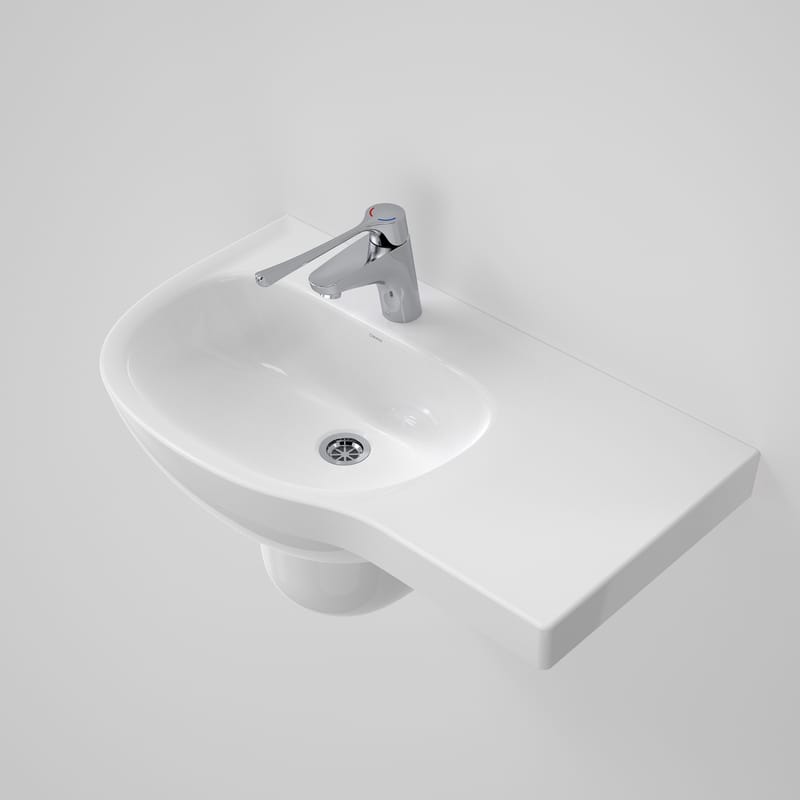 Care 700 Wall Basin Right Hand Shelf