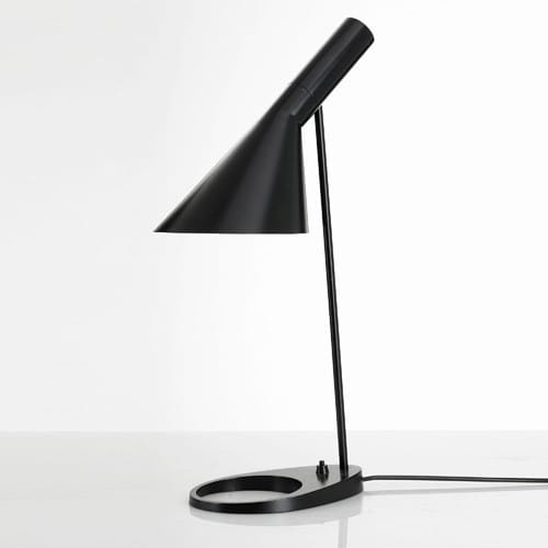 AJ Black Table Lamp