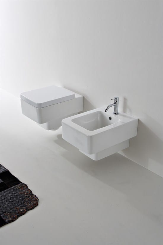 Wall-mounted bidet Teorema