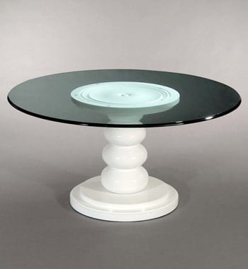 Round Glass Top