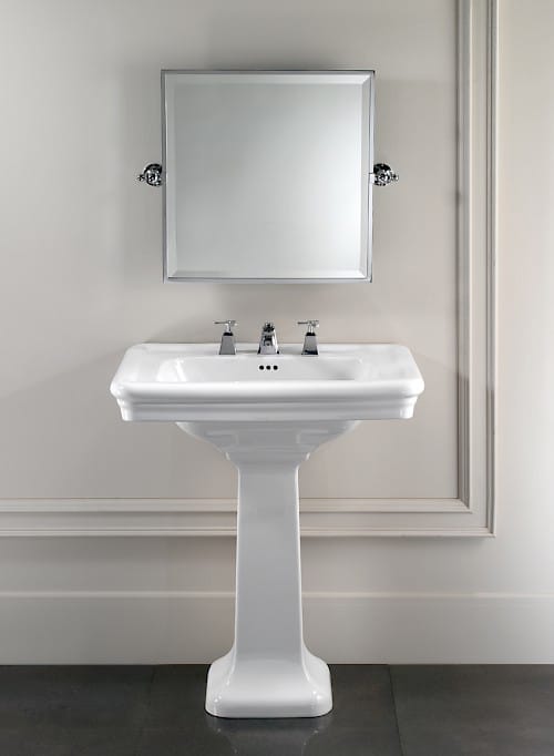 Basin With Pedestal