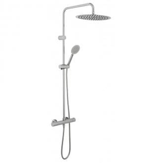 Aquablade Round Thermostatic Rigid Riser