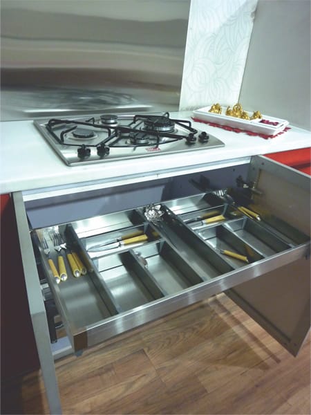 Satin Silent Cutlery Drawer