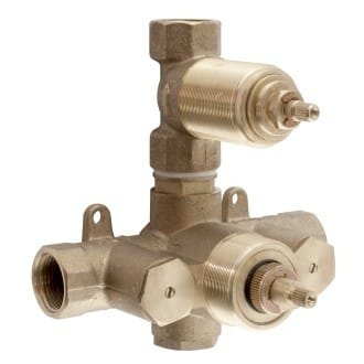 2-Way Wall Mounted Concealed Valve With Integrated Diverter