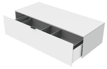 vanity units 1.200 mm Sideboard (safety glas)