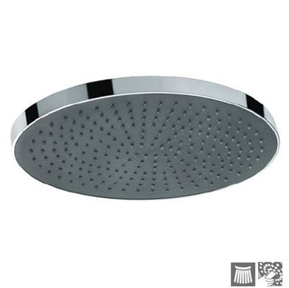 Overhead Shower 300x200mm Oval Shape Single Flow