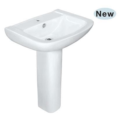 Wash Basin With Full Pedestal 