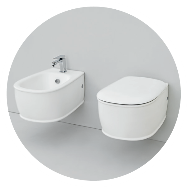 Artceram Bidet Azuley Wall-Hung