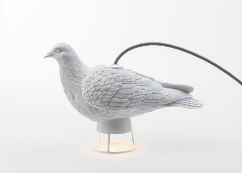 Peek-A-Boo Dove Lamp