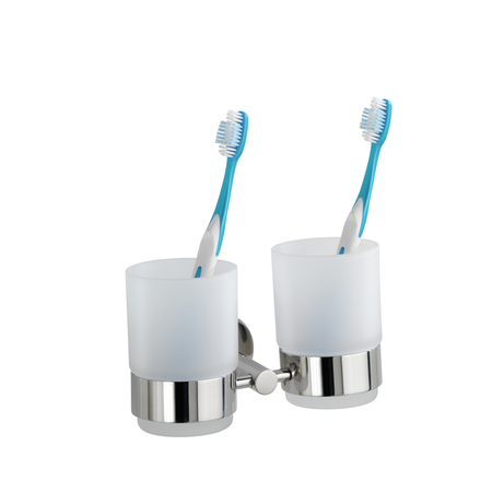 Toothbrush Tumbler Holder Duo Bosio Shine 