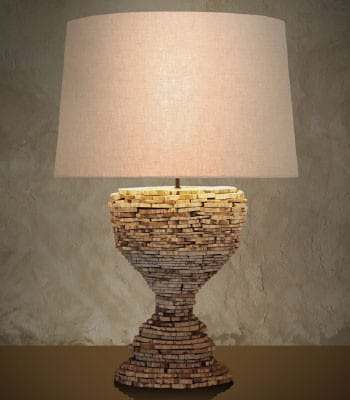 Chamonix Wooden Table Lamp