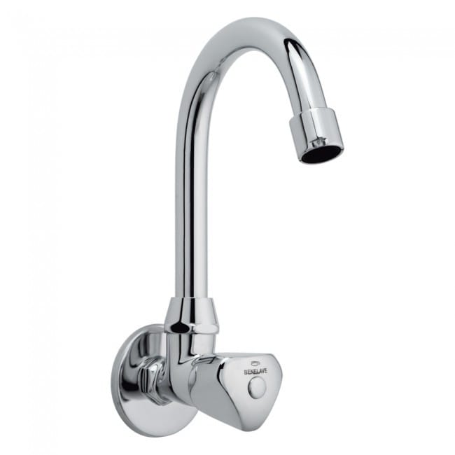 Sink Cock with Swivel Spout 