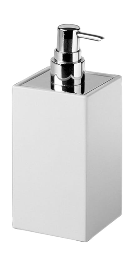 Wall-Mount Ceramic Liquid Soap Dispenser, 10 oz capacity