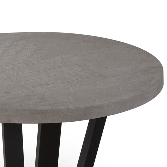 Antwerp Round Coffee Table In Grey Color