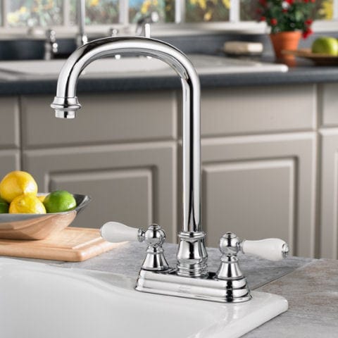 Williamsburg 2-Handle High-Arc Bar Sink Faucet